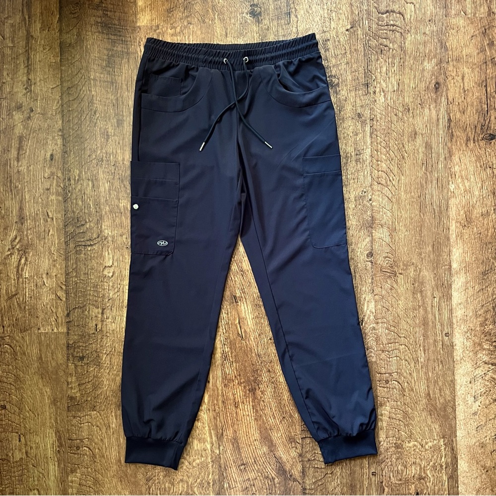 Black scrub pants